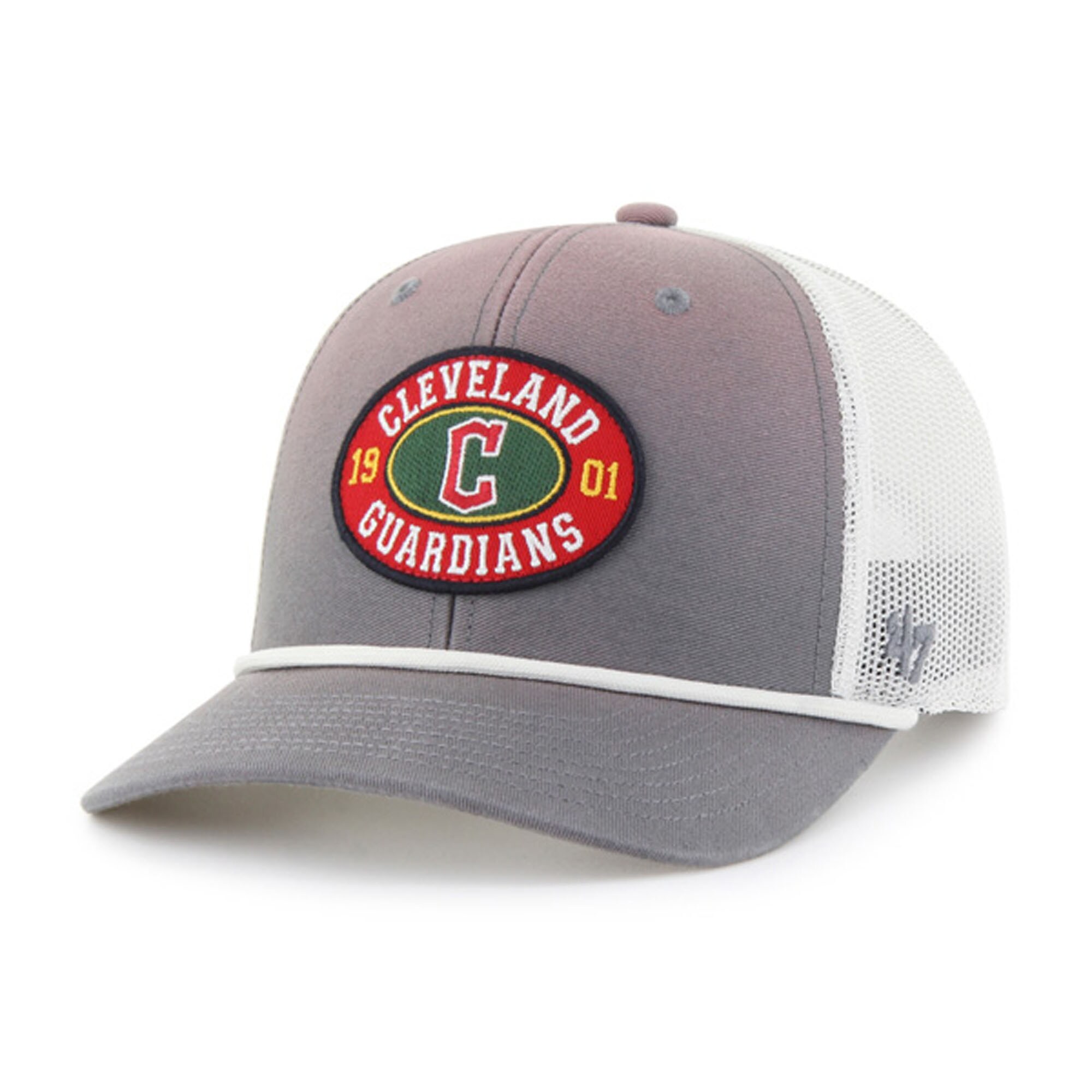Cleveland Guardians Hats Shop – Shop men8217s cleveland guardians 821747 graywhite tide sweep rope trucker adjustable hat Collection