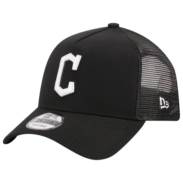 Cleveland Guardians Hats Shop – Shop men8217s cleveland guardians new era black a-frame 9forty trucker adjustable hat Collection