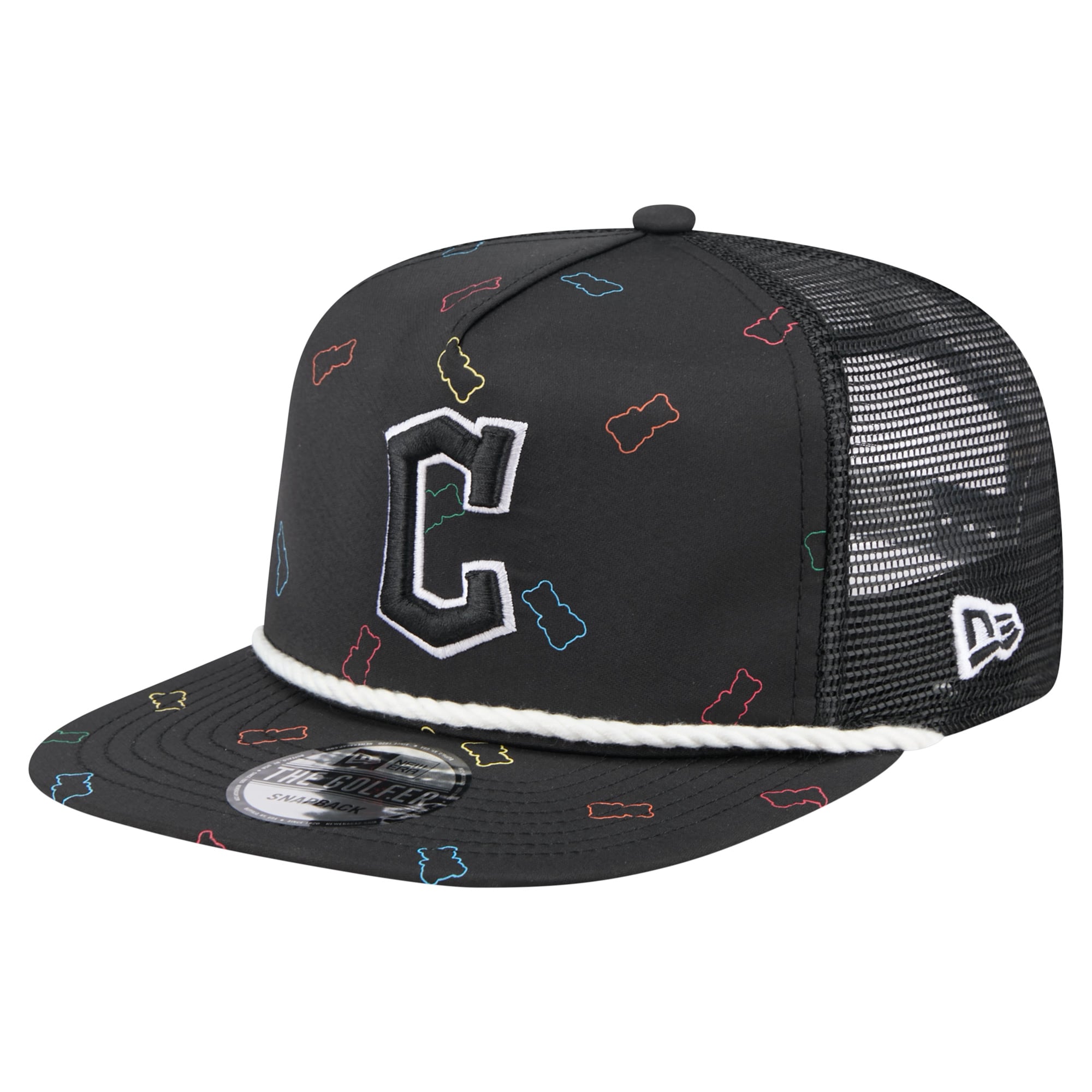 Cleveland Guardians Hats Shop – Shop men8217s cleveland guardians new era black gummy golfer trucker adjustable hat Collection