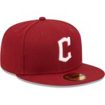 Cleveland Guardians Hats Shop – Shop men8217s cleveland guardians new era cardinal white logo 59fifty fitted hat Collection