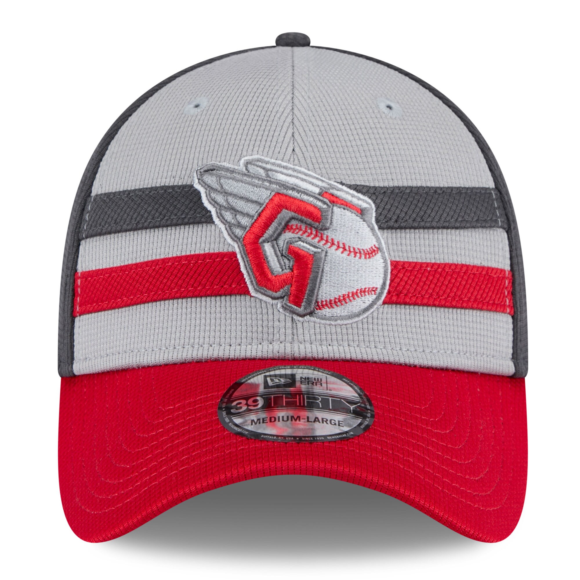 Cleveland Guardians Hats Shop – Shop men8217s cleveland guardians new era grayred 2025 batting practice 39thirty flex hat Collection