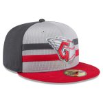 Cleveland Guardians Hats Shop – Shop men8217s cleveland guardians new era grayred 2025 batting practice 59fifty fitted hat Collection