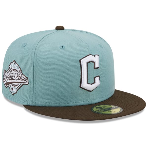Cleveland Guardians Hats Shop – Shop men8217s cleveland guardians new era light bluebrown 1997 world series beach kiss 59fifty fitted hat Collection