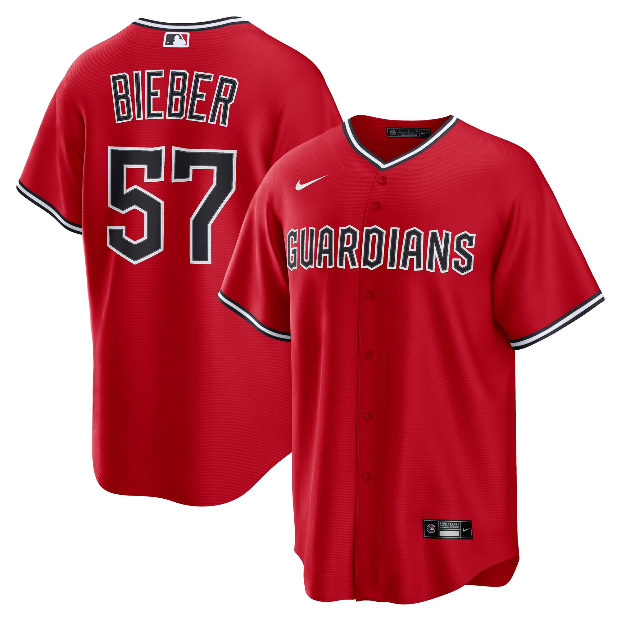 Cleveland Guardians Hats Shop – Shop men8217s cleveland guardians shane bieber nike red alternate replica 2.0 player jersey Collection