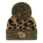 Cleveland Guardians Hats Shop – Shop women8217s cleveland guardians 821747 leopard rosette cuffed knit hat with pom Collection